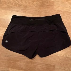 Lululemon running shorts size 4